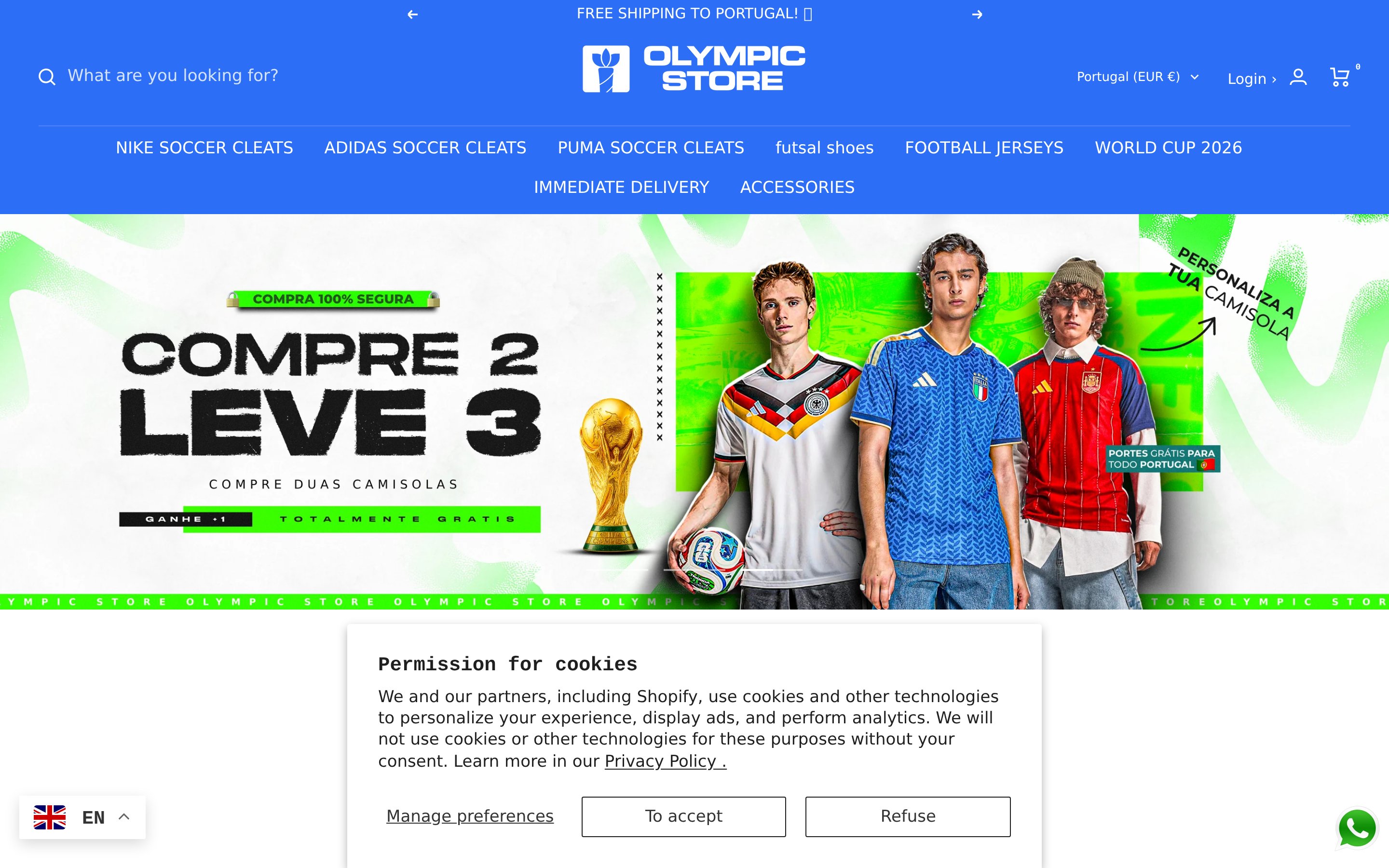 Olympic Store — E-commerce & Growth System